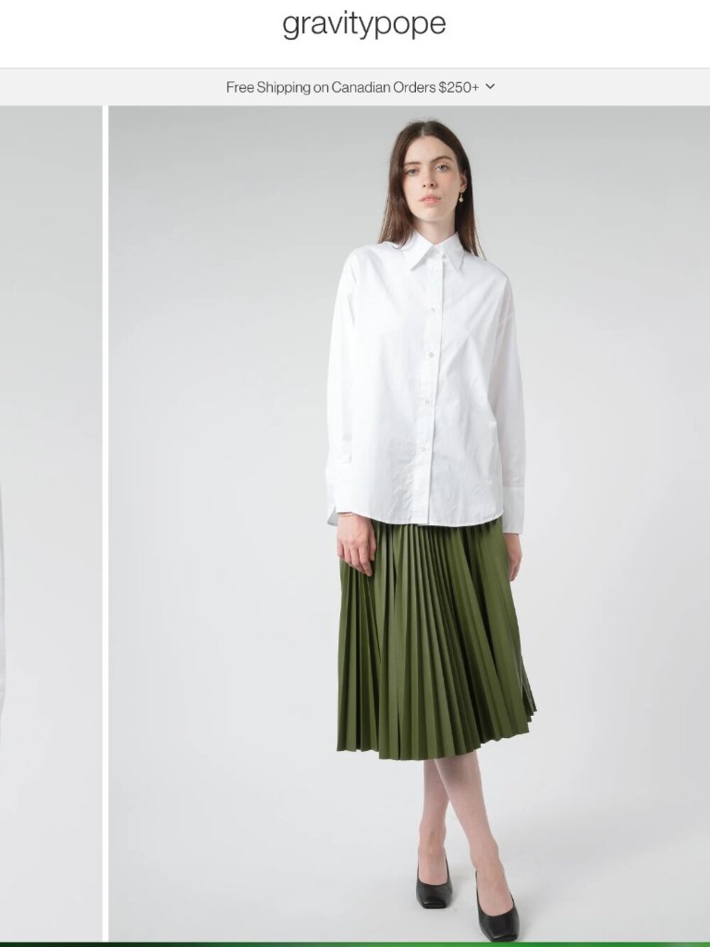 Cotton poplin classic button down BARENA